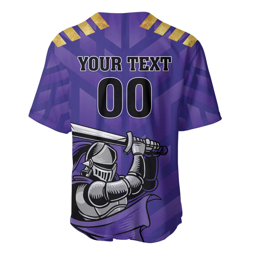 Custom Quetta Cricket Gladiators Baseball Jersey One Force Purple Force - Wonder Print Shop