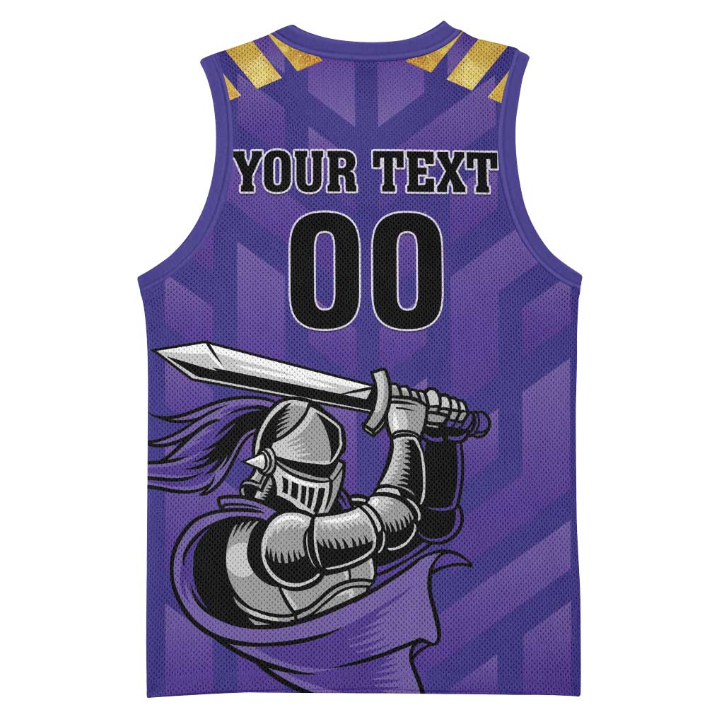 Custom Quetta Cricket Gladiators Basketball Jersey One Force Purple Force - Wonder Print Shop