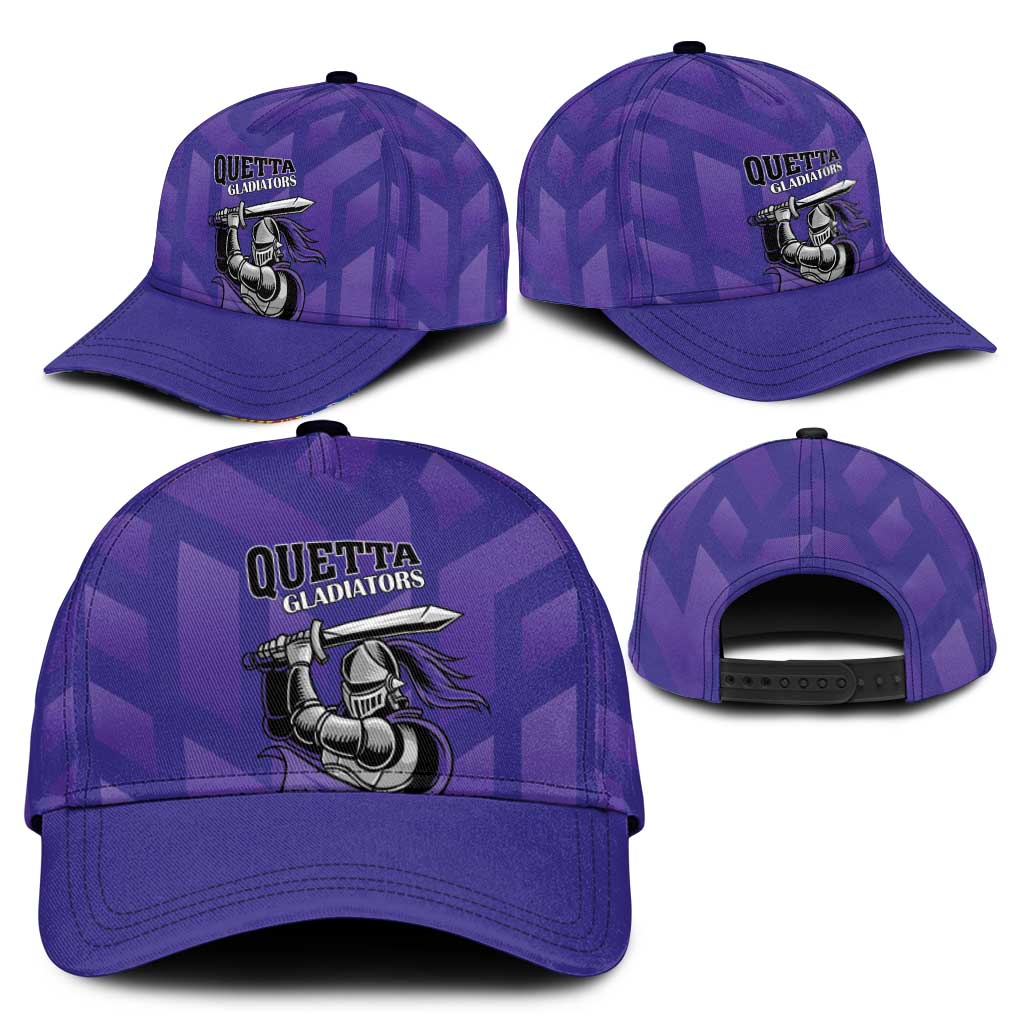 Quetta Cricket Gladiators Classic Cap One Force Purple Force - Wonder Print Shop