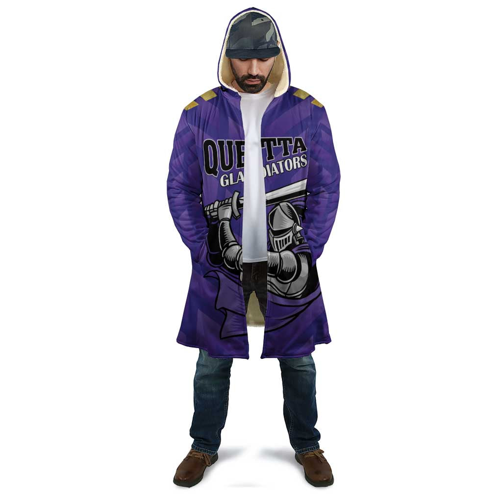 Custom Quetta Cricket Gladiators Cloak One Force Purple Force - Wonder Print Shop