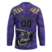 Custom Quetta Cricket Gladiators Hockey Jersey One Force Purple Force - Wonder Print Shop