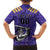 Custom Quetta Cricket Gladiators Kid Hawaiian Shirt One Force Purple Force - Wonder Print Shop