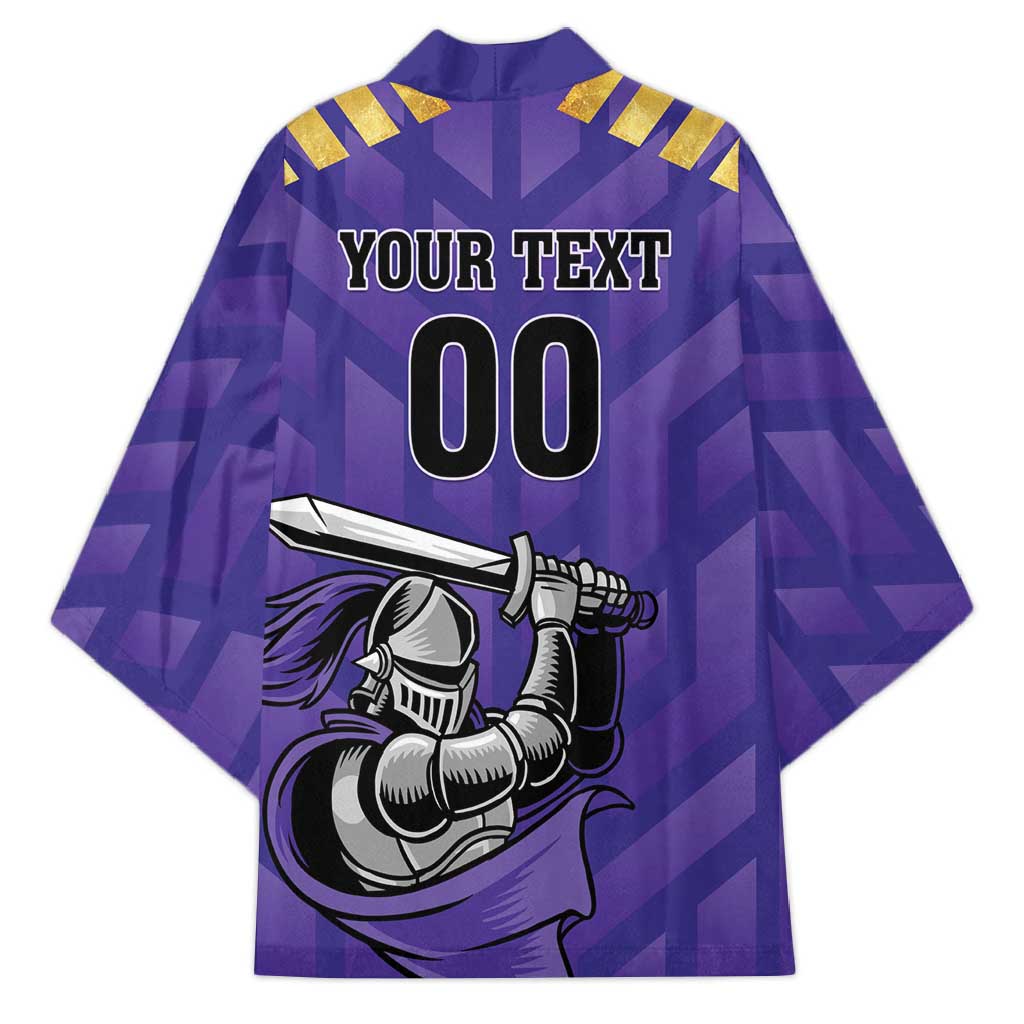 Custom Quetta Cricket Gladiators Kimono One Force Purple Force - Wonder Print Shop