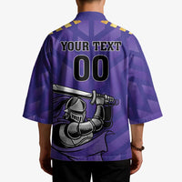 Custom Quetta Cricket Gladiators Kimono One Force Purple Force - Wonder Print Shop