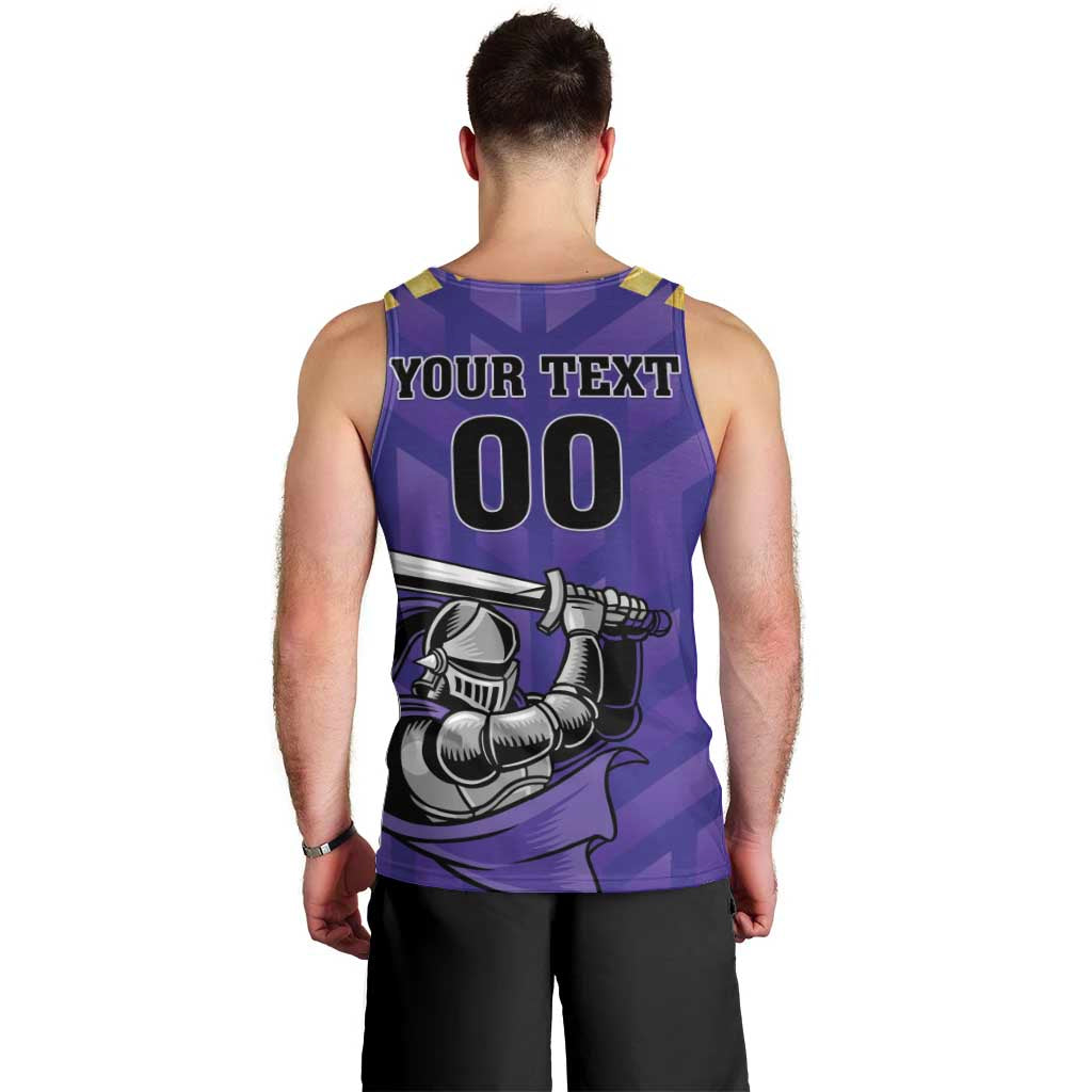 Custom Quetta Cricket Gladiators Men Tank Top One Force Purple Force - Wonder Print Shop