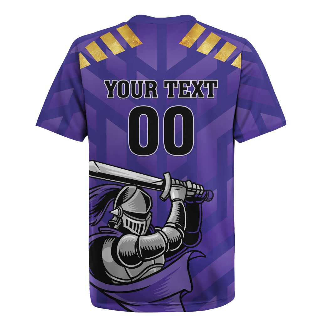 Custom Quetta Cricket Gladiators Rugby Jersey One Force Purple Force - Wonder Print Shop
