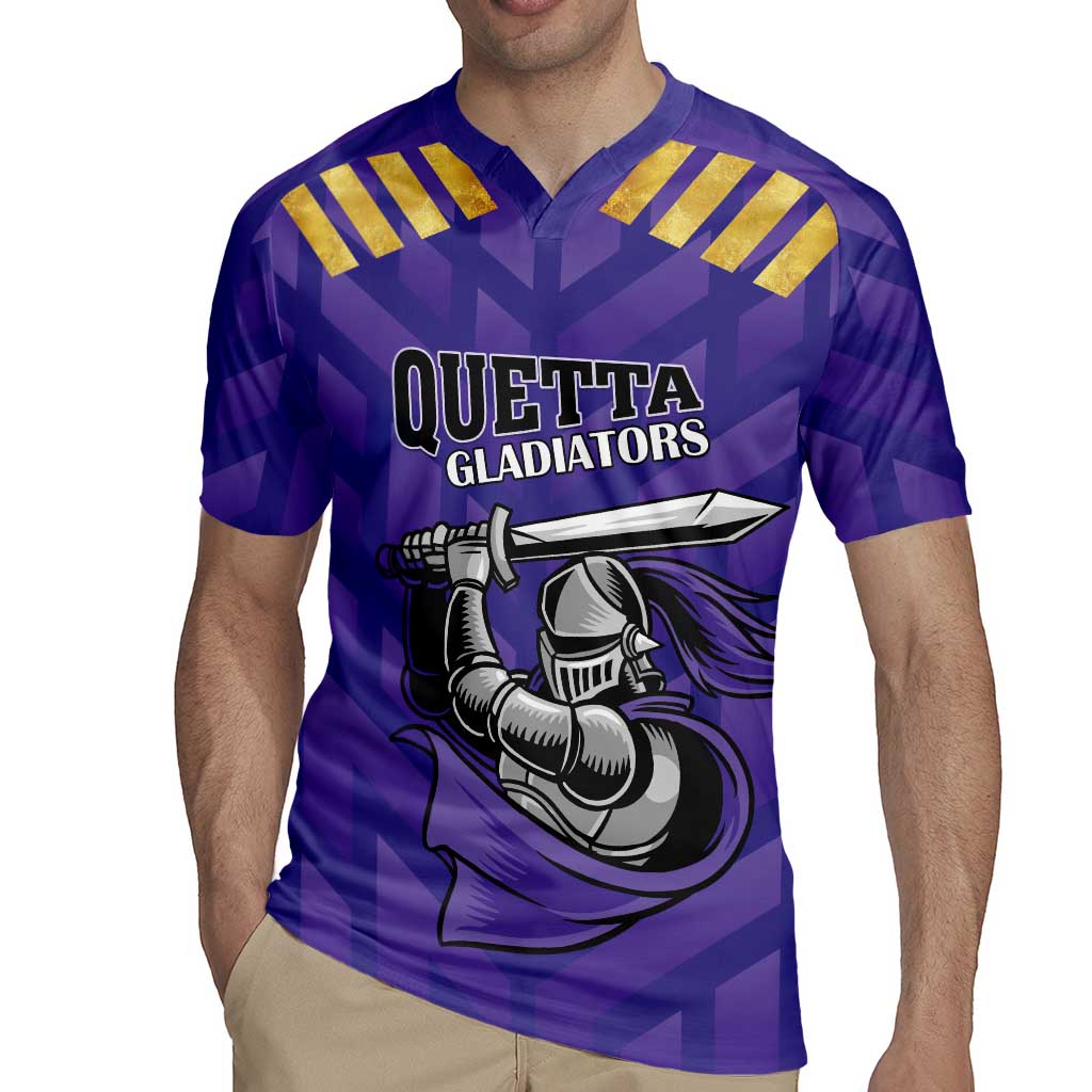 Custom Quetta Cricket Gladiators Rugby Jersey One Force Purple Force - Wonder Print Shop