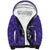 Custom Quetta Cricket Gladiators Sherpa Hoodie One Force Purple Force - Wonder Print Shop