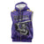 Custom Quetta Cricket Gladiators Sleeveless Zip Hoodie One Force Purple Force - Wonder Print Shop