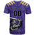 Custom Quetta Cricket Gladiators T Shirt One Force Purple Force - Wonder Print Shop