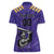 Custom Quetta Cricket Gladiators Women Polo Shirt One Force Purple Force - Wonder Print Shop