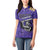 Custom Quetta Cricket Gladiators Women Polo Shirt One Force Purple Force - Wonder Print Shop