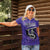 Custom Quetta Cricket Gladiators Women Polo Shirt One Force Purple Force - Wonder Print Shop