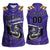 Custom Quetta Cricket Gladiators Women Sleeveless Polo Shirt One Force Purple Force - Wonder Print Shop