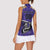 Custom Quetta Cricket Gladiators Women Sleeveless Polo Shirt One Force Purple Force - Wonder Print Shop