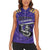 Custom Quetta Cricket Gladiators Women Sleeveless Polo Shirt One Force Purple Force - Wonder Print Shop