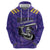 Custom Quetta Cricket Gladiators Zip Hoodie One Force Purple Force - Wonder Print Shop