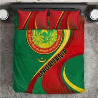 Mauritania Independence Day Bedding Set Mauritanian Seal Special Version - Wonder Print Shop