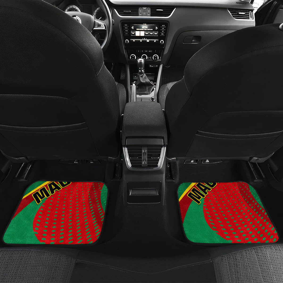 Mauritania Independence Day Car Mats Mauritanian Seal Special Version - Wonder Print Shop