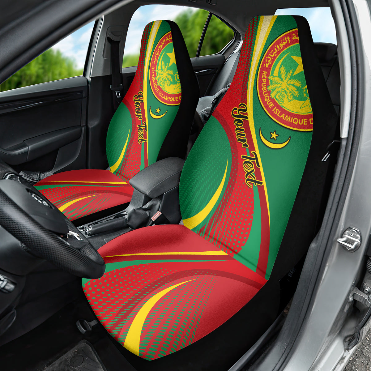 Mauritania Independence Day Car Seat Cover Mauritanian Seal Special Version - Wonder Print Shop