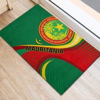 Mauritania Independence Day Rubber Doormat Mauritanian Seal Special Version - Wonder Print Shop