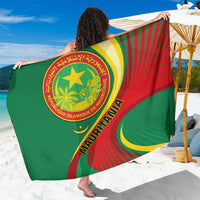 Mauritania Independence Day Sarong Mauritanian Seal Special Version - Wonder Print Shop