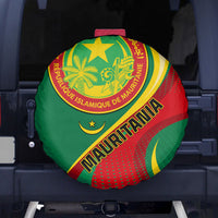 Mauritania Independence Day Spare Tire Cover Mauritanian Seal Special Version - Wonder Print Shop