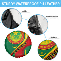 Mauritania Independence Day Spare Tire Cover Mauritanian Seal Special Version - Wonder Print Shop