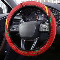 Mauritania Independence Day Steering Wheel Cover Mauritanian Seal Special Version - Wonder Print Shop