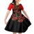 Personalised Albania Independence Day Family Matching Off Shoulder Maxi Dress and Hawaiian Shirt Albanian Coat Of Arms With Red Poppy Flower - Wonder Print Shop