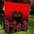 Personalised Albania Independence Day Quilt Albanian Coat Of Arms With Red Poppy Flower - Wonder Print Shop