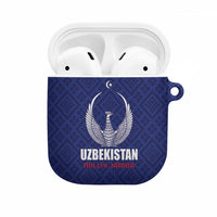 Football Uzbekistan AirPods Case Milliy Jamoa Blue Version - Wonder Print Shop
