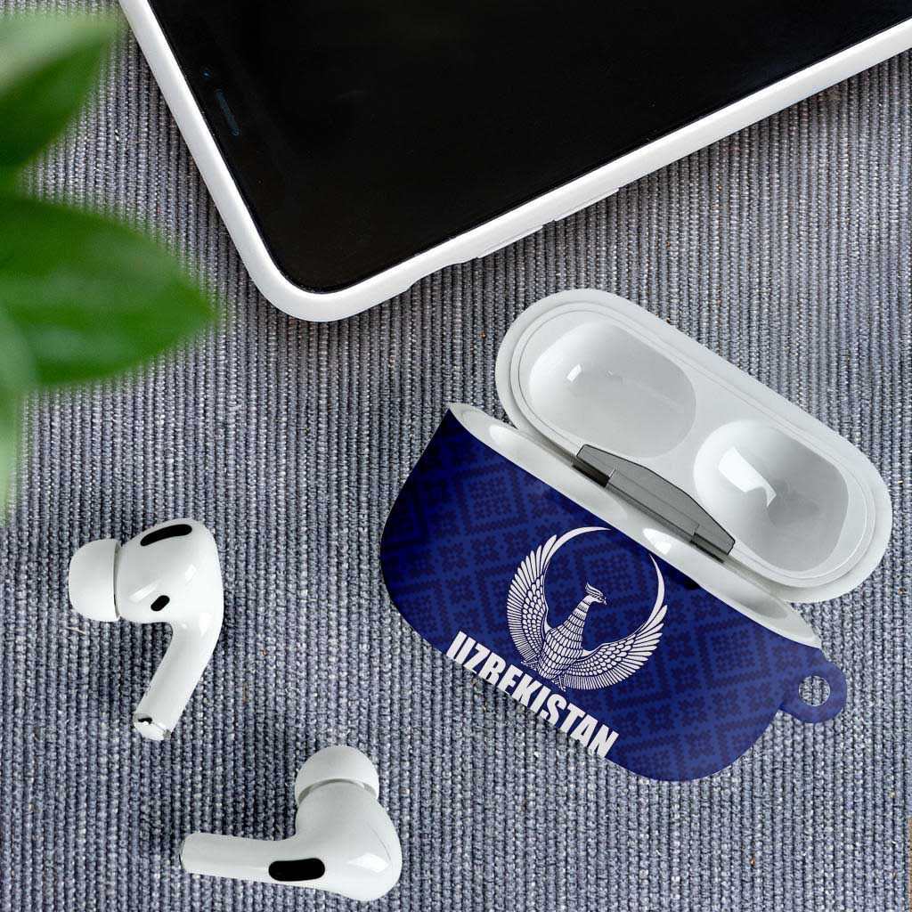 Football Uzbekistan AirPods Case Milliy Jamoa Blue Version - Wonder Print Shop