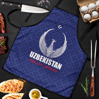 Football Uzbekistan Apron Milliy Jamoa Blue Version - Wonder Print Shop