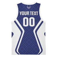 Custom Football Uzbekistan Basketball Jersey Milliy Jamoa Blue Version - Wonder Print Shop