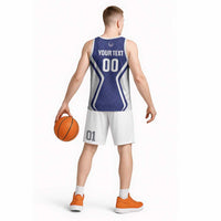 Custom Football Uzbekistan Basketball Jersey Milliy Jamoa Blue Version - Wonder Print Shop