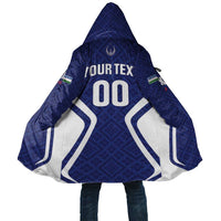 Custom Football Uzbekistan Cloak Milliy Jamoa Blue Version - Wonder Print Shop