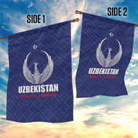 Football Uzbekistan Garden Flag Milliy Jamoa Blue Version - Wonder Print Shop