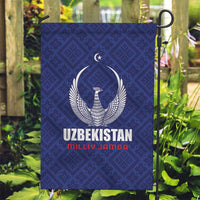 Football Uzbekistan Garden Flag Milliy Jamoa Blue Version - Wonder Print Shop