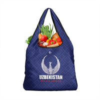 Football Uzbekistan Grocery Bag Milliy Jamoa Blue Version - Wonder Print Shop