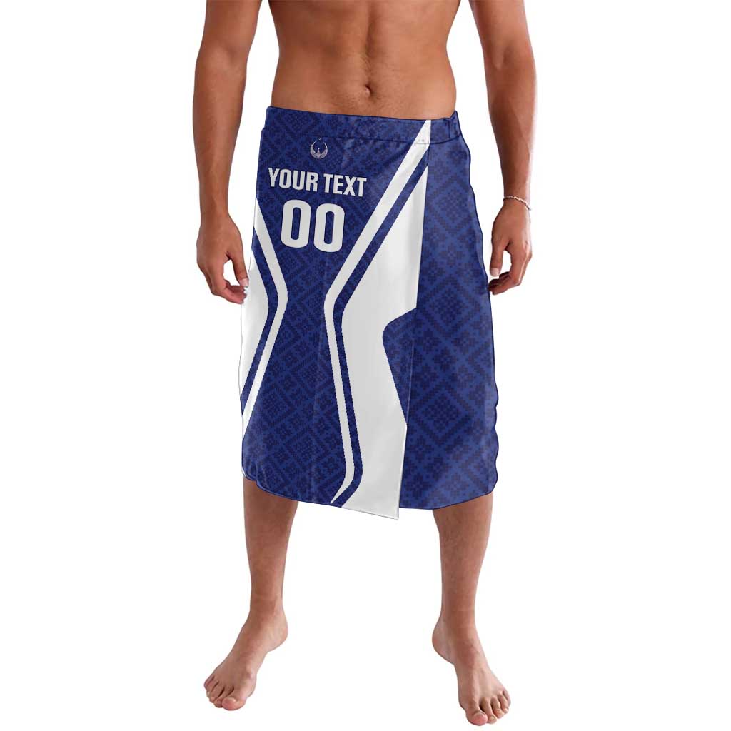 Custom Football Uzbekistan Lavalava Milliy Jamoa Blue Version - Wonder Print Shop