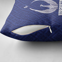 Football Uzbekistan Pillow Cover Milliy Jamoa Blue Version - Wonder Print Shop