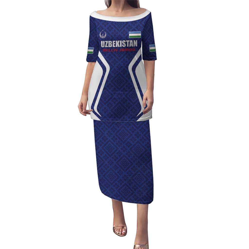 Custom Football Uzbekistan Puletasi Milliy Jamoa Blue Version - Wonder Print Shop