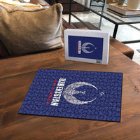 Football Uzbekistan Puzzle Milliy Jamoa Blue Version - Wonder Print Shop