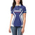 Custom Football Uzbekistan Women Polo Shirt Milliy Jamoa Blue Version - Wonder Print Shop
