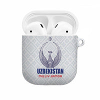 Football Uzbekistan AirPods Case Milliy Jamoa White Version - Wonder Print Shop