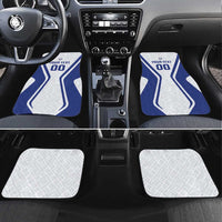 Custom Football Uzbekistan Car Mats Milliy Jamoa White Version - Wonder Print Shop