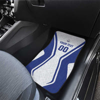 Custom Football Uzbekistan Car Mats Milliy Jamoa White Version - Wonder Print Shop