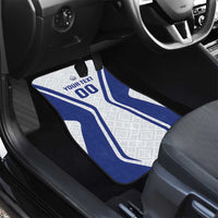 Custom Football Uzbekistan Car Mats Milliy Jamoa White Version - Wonder Print Shop
