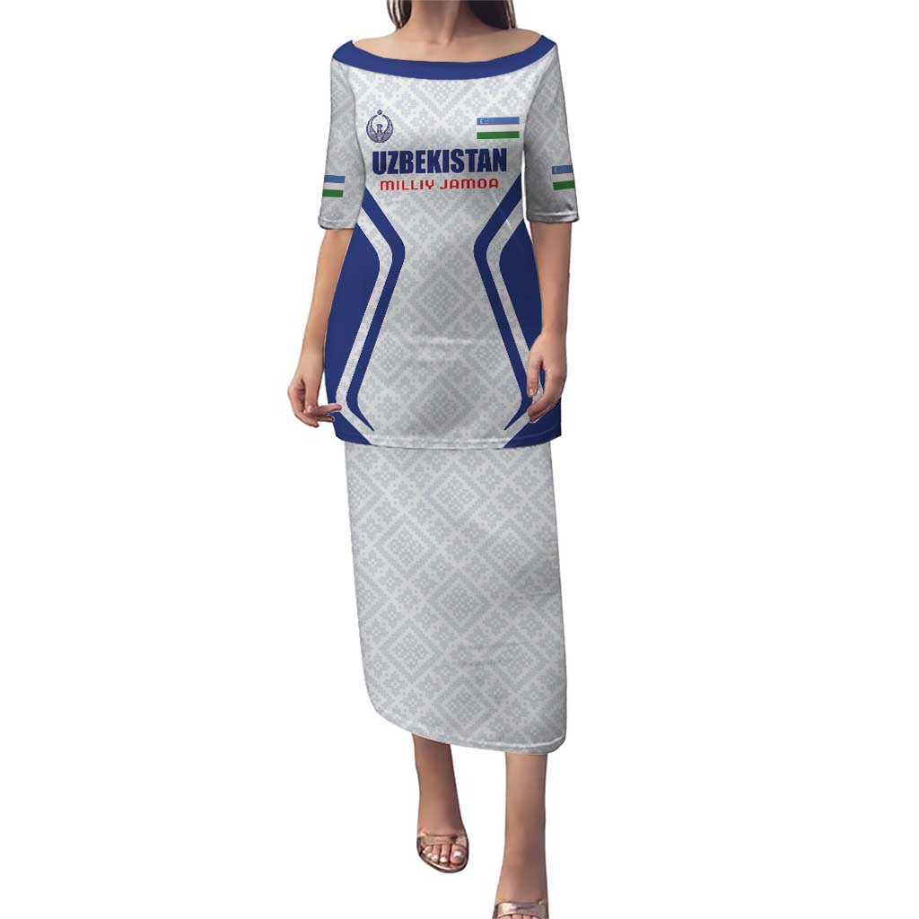Custom Football Uzbekistan Puletasi Milliy Jamoa White Version - Wonder Print Shop